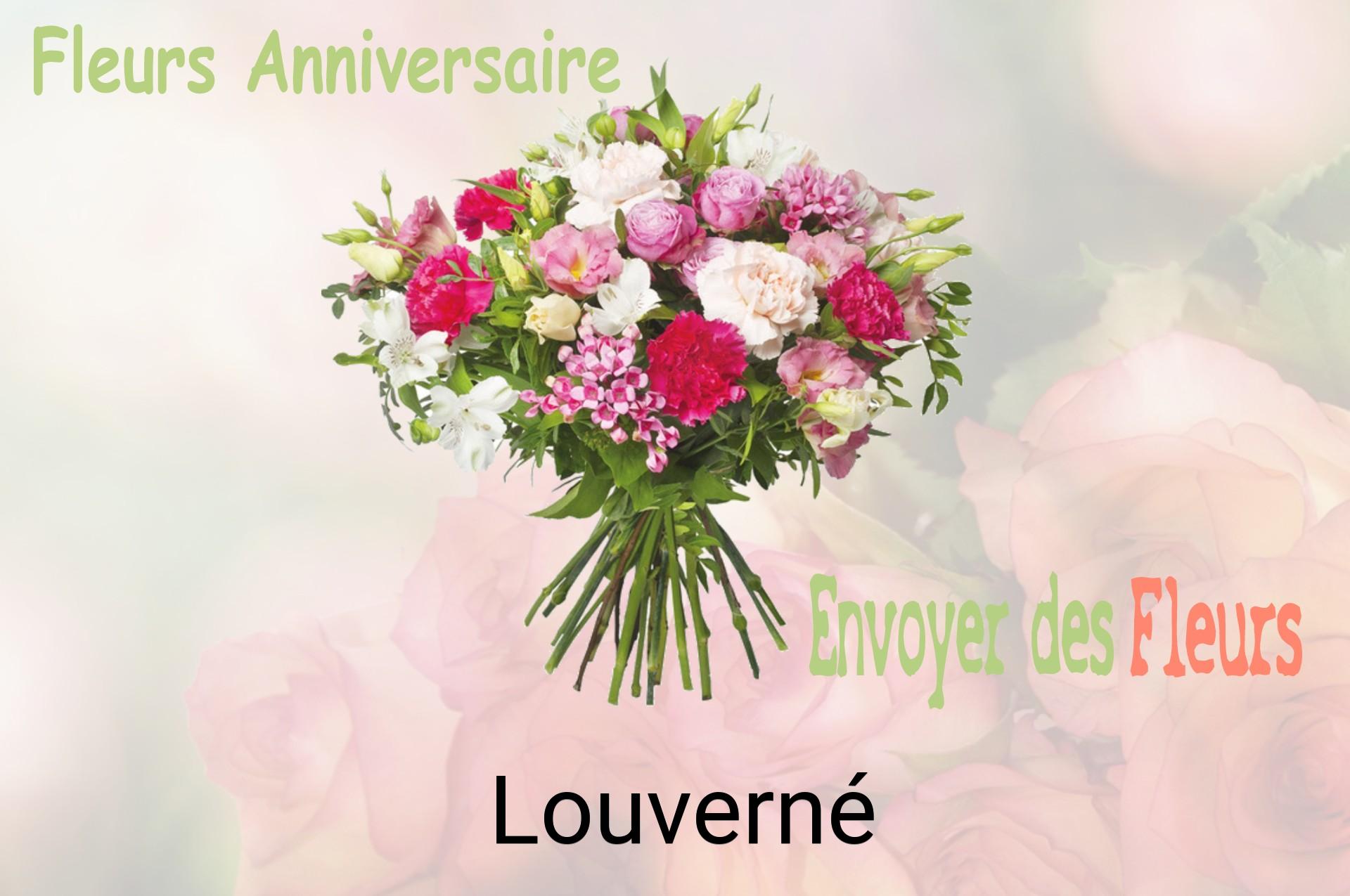 Bouquet de fleurs d’anniversaire livré à Louverné