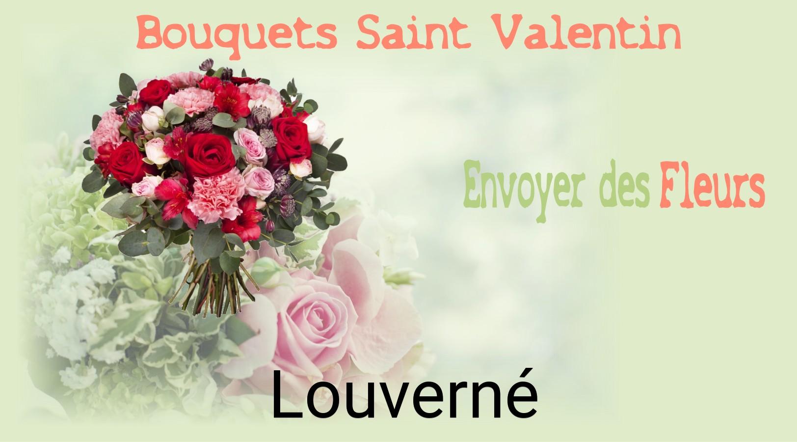Roses de Saint-Valentin livrées à Louverné
